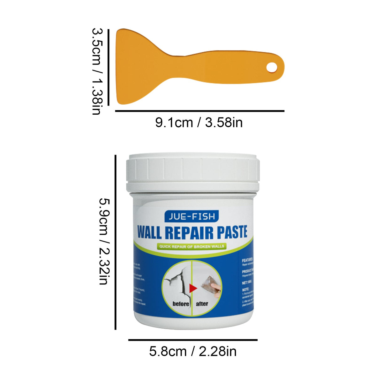 Wall Repair Paste Wall Repair Paste