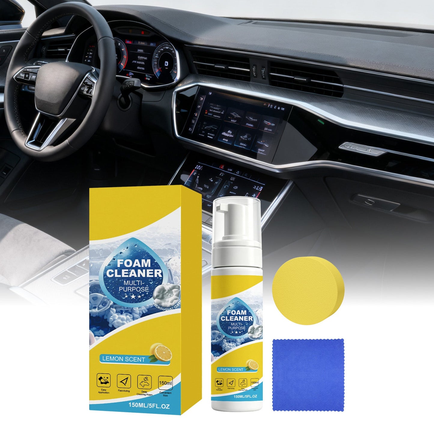 AMZ Multi-Purpose Foam Cleaning Kit