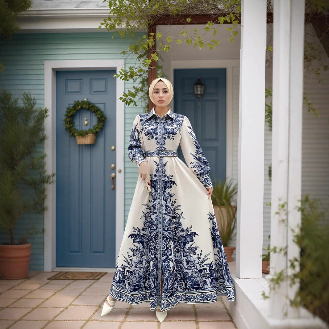 Fashion Printing Dress Women