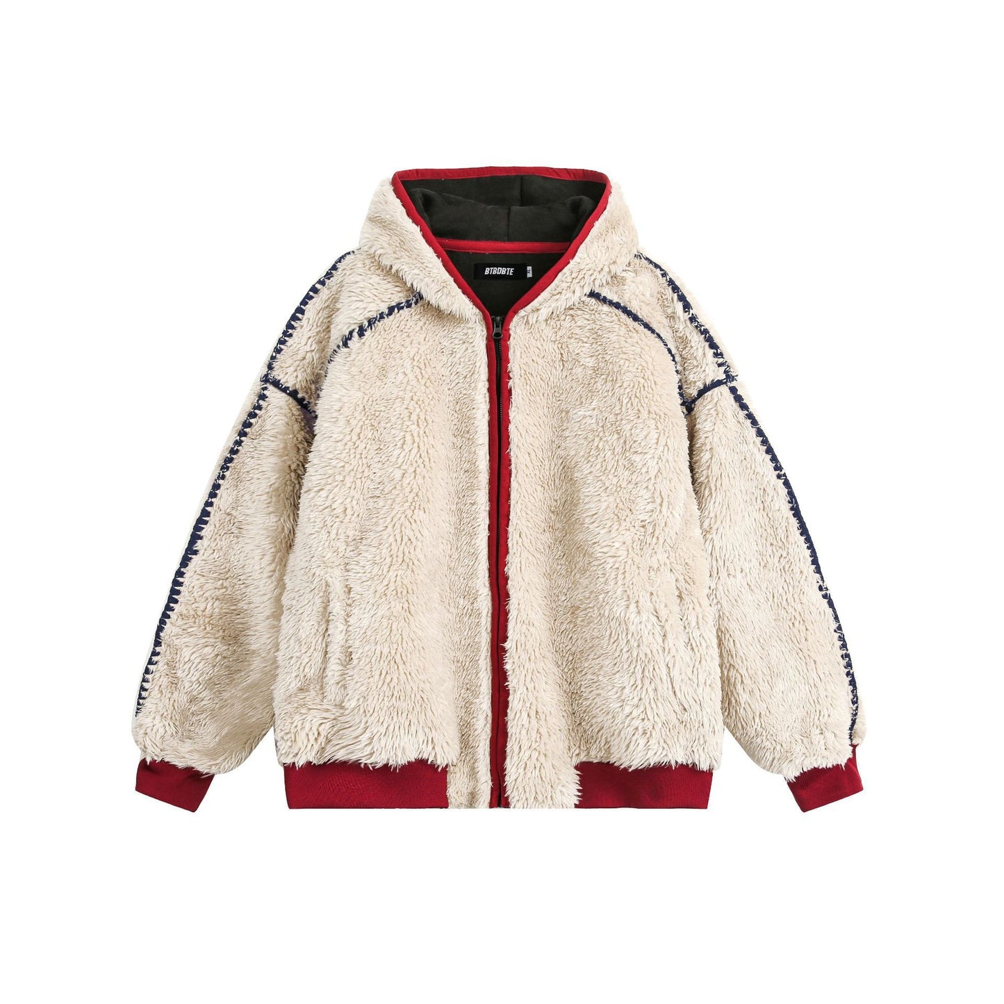 New Winter Velvet Cotton Clothes Lamb Wool Coat
