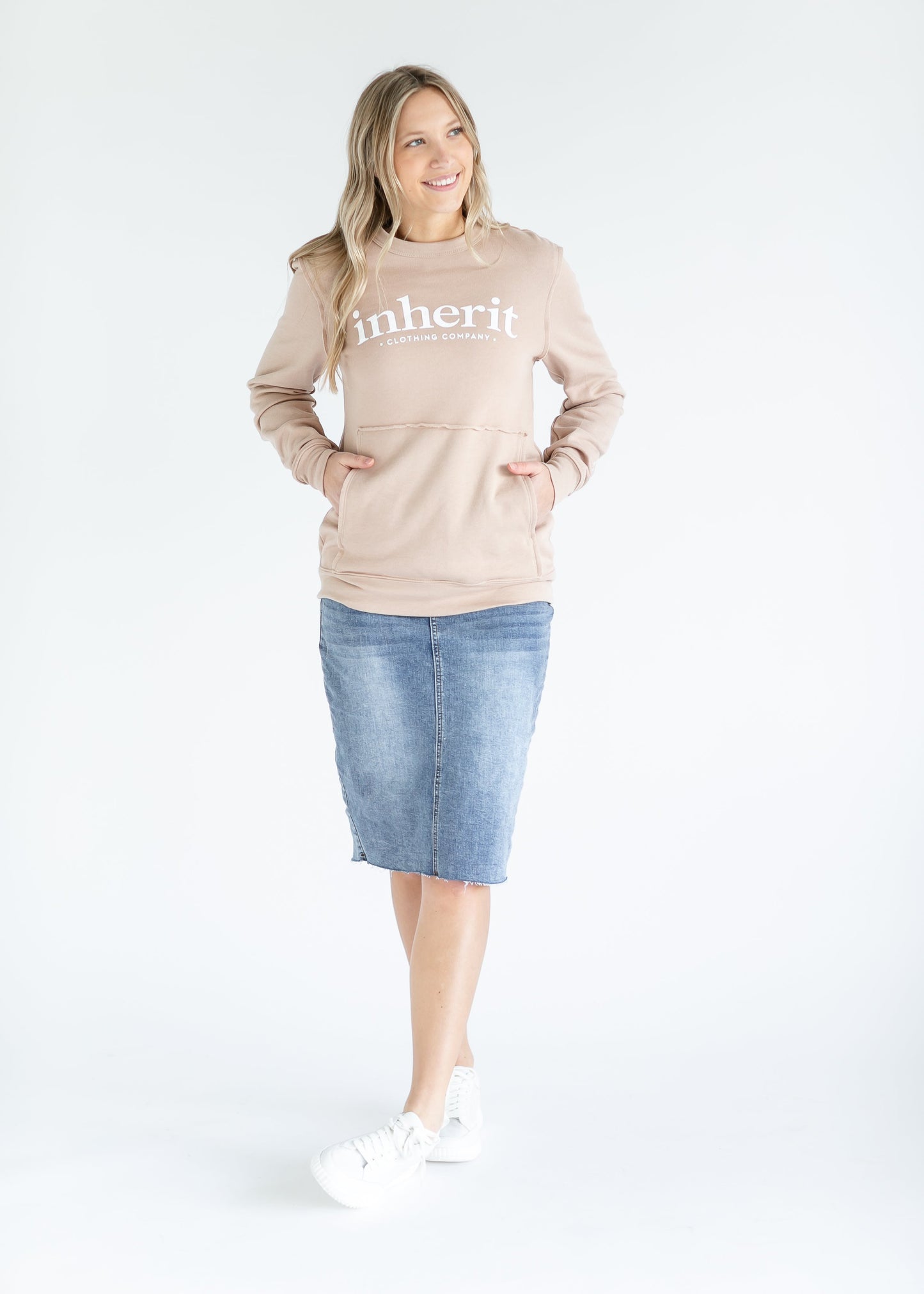 Inherit Raw Edge Crewneck Sweatshirt