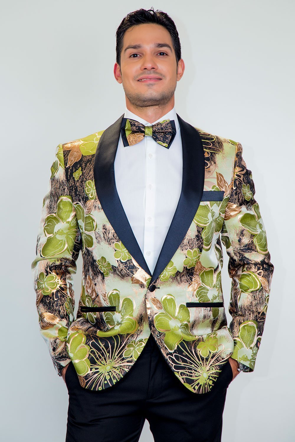 "Monte Carlo" Tuxedo Jacket Shawl