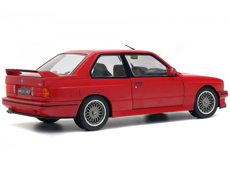 1986 BMW E30 M3 Red 1/18 Diecast Model Car by Solido
