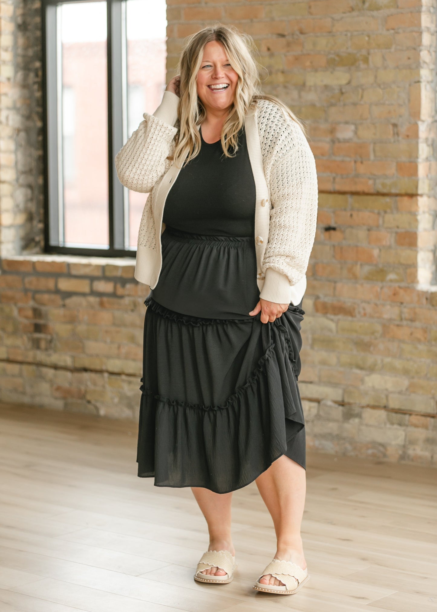 Serena Eyelet Maxi Dress - FINAL SALE