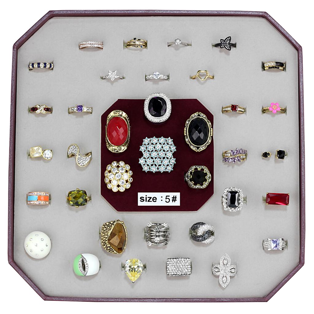VK-011-SIZE5 - Assorted Brass Ring with Assorted in Assorted