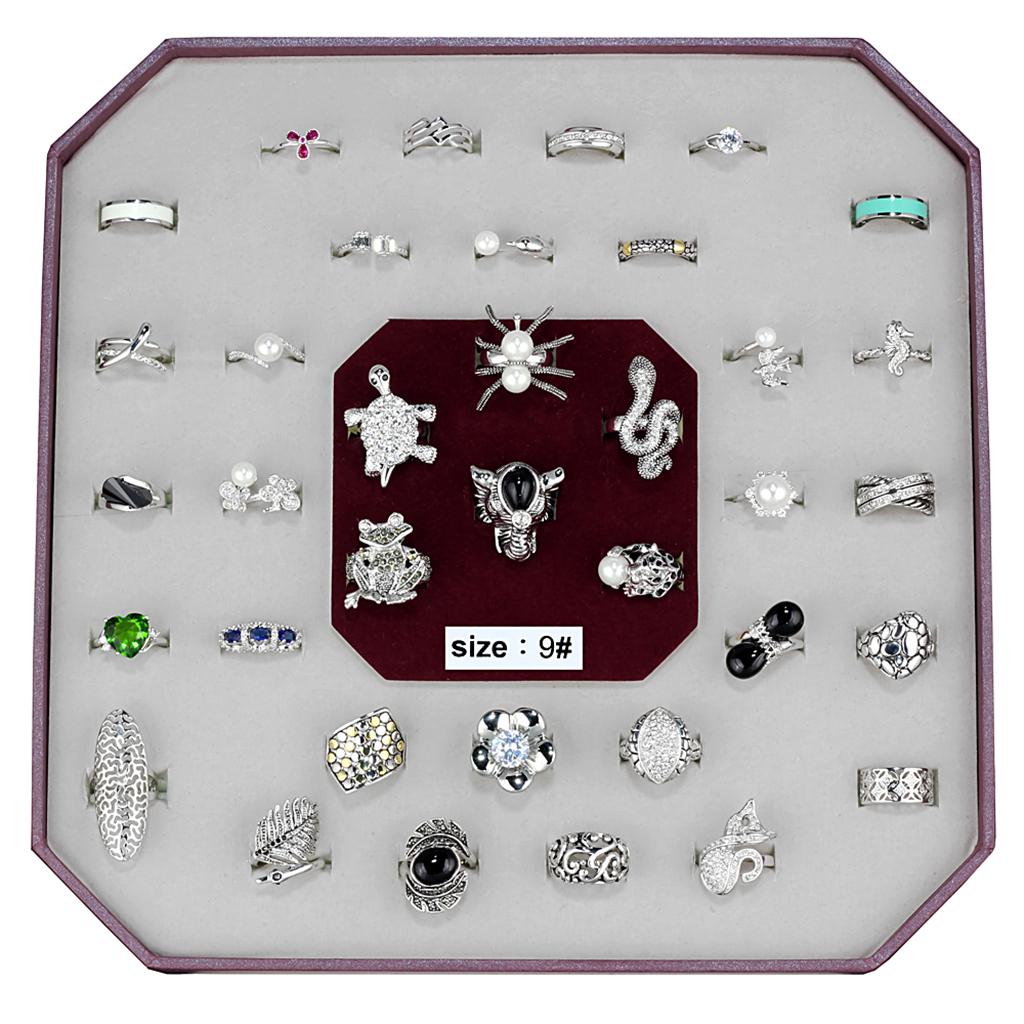 VK-014-SIZE9 - Assorted Brass Ring with Assorted in Assorted