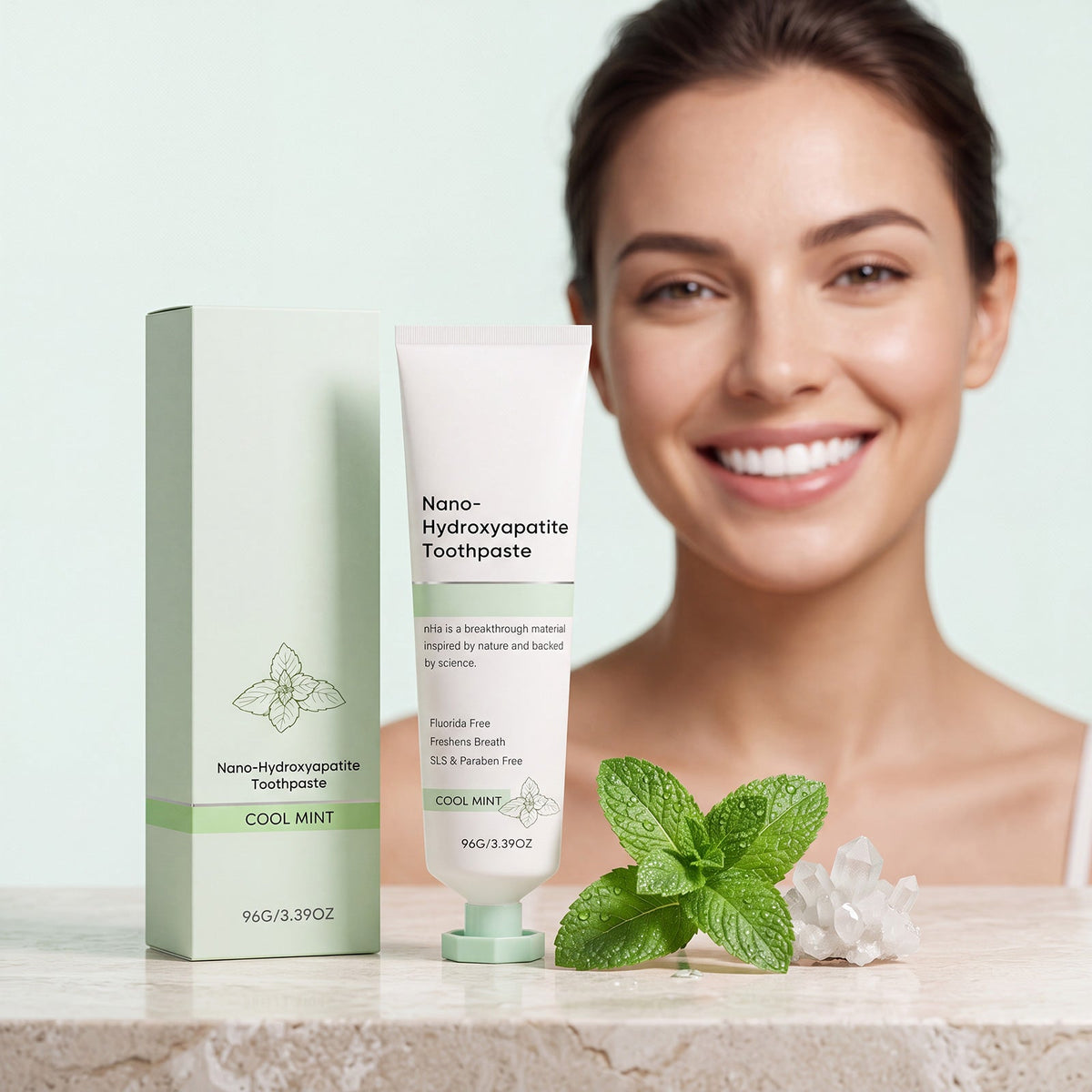 Refreshing Mint Toothpaste 96g  1box