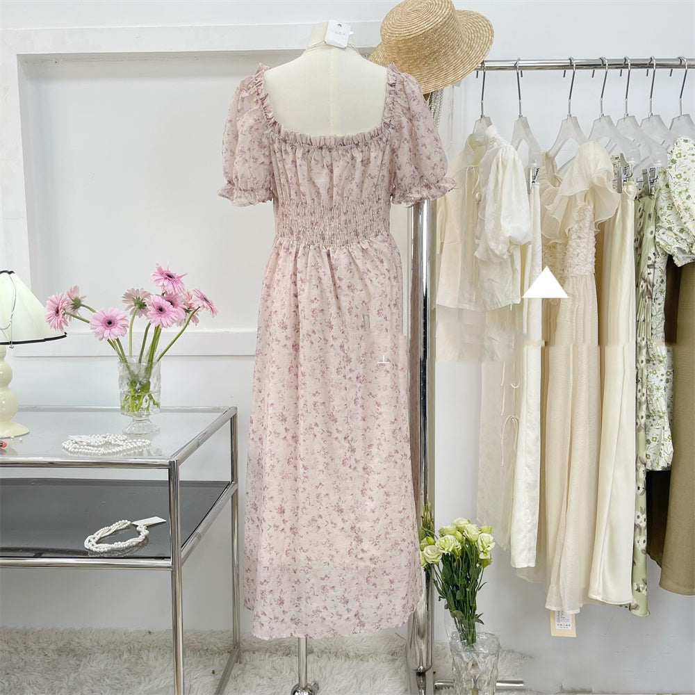 Foreign Style Mid Length Dress For Women
