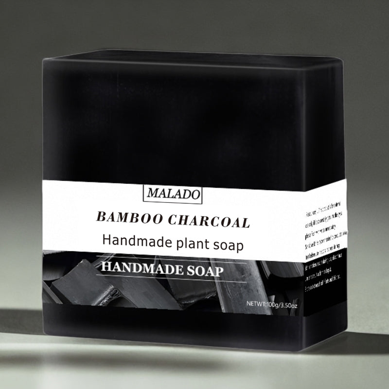 Square Bamboo Charcoal Soap