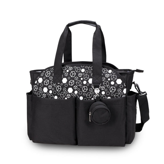 Printed Geometry Pacifier Bag for Mother and Baby