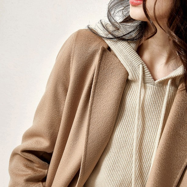 Autumn And Winter Thickening Knitted Hat Loose Sweater