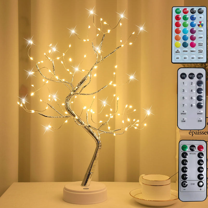 New Colored Rice Tree Lamp