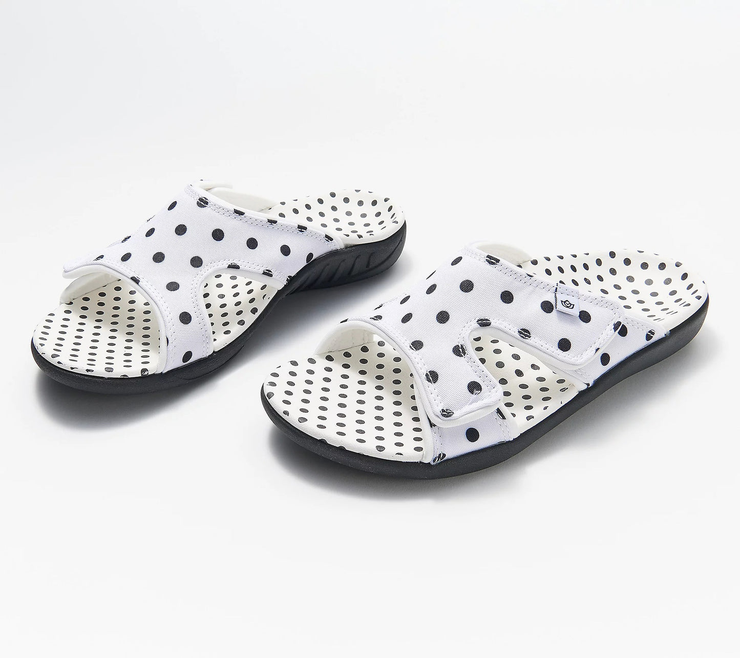 Ladies Flat Arch Velcro Outer Casual Beach Shoes