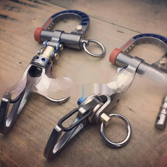 Metal Steel Creative Exquisite Metal Keychains