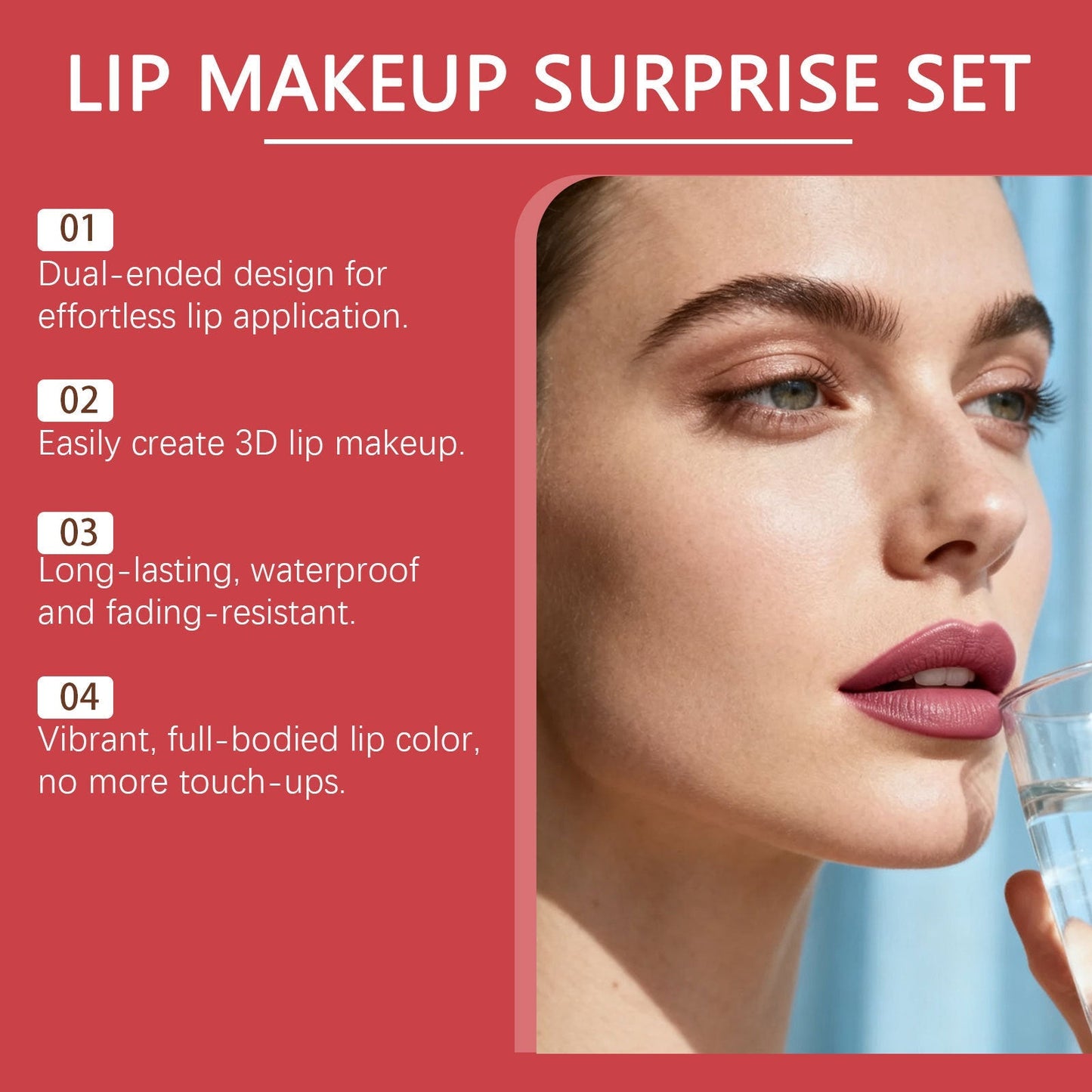 Qiyun Lip Makeup Combination