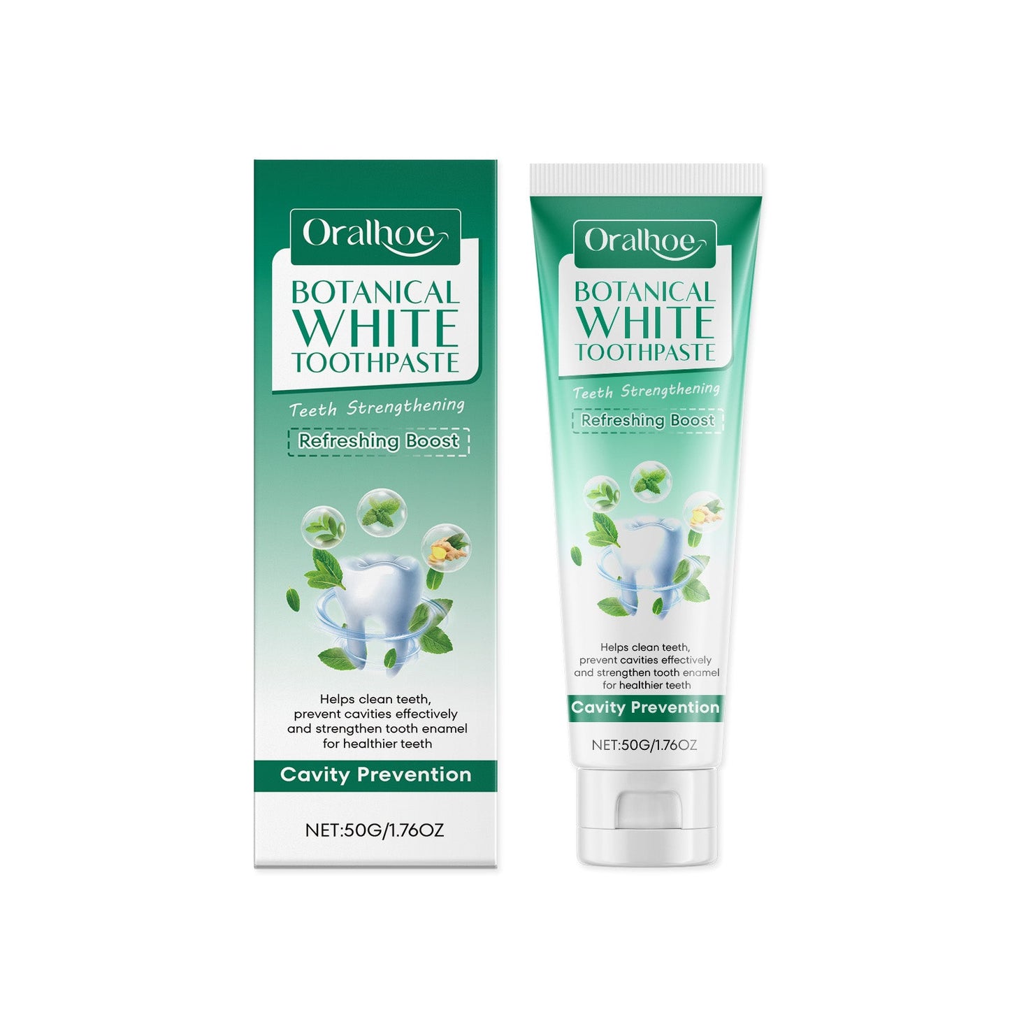 Plant Whitening Toothpaste 50g-box