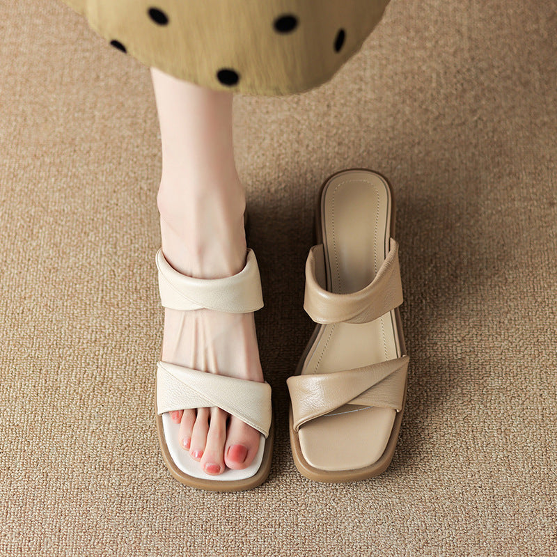 Chic French Style Women’s Sandals