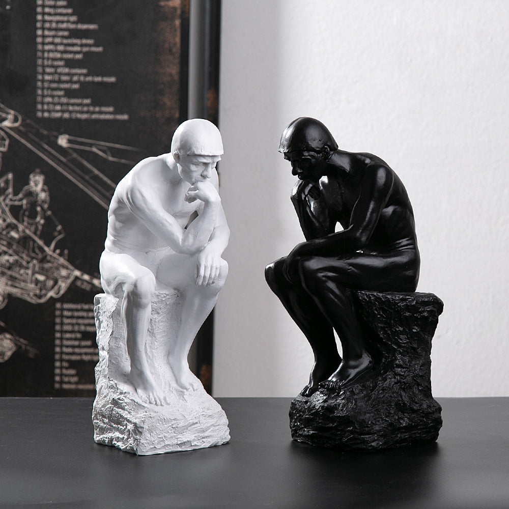 Fashion Nordic Creative Sculpture Office Decorations