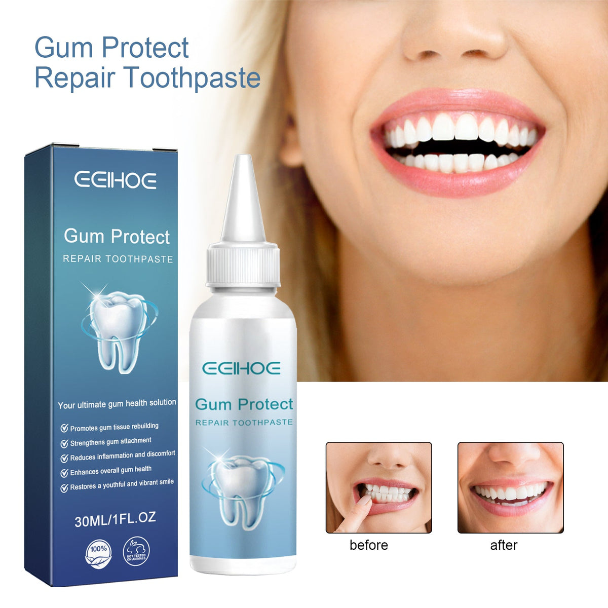 Gum Care Toothpaste 30ml  1box