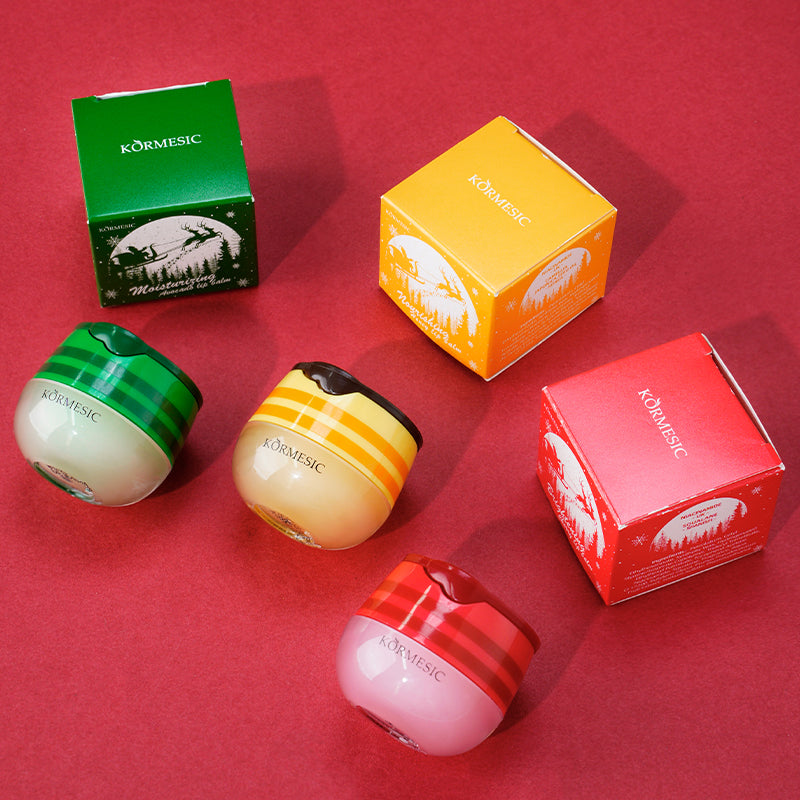 KORMESIC Christmas Nourishing Honey Lip Balm  For Foreign Trade 5.5g