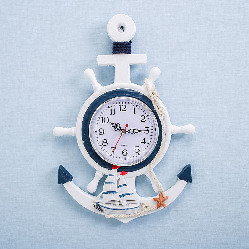 Anchor creative personality wall clock