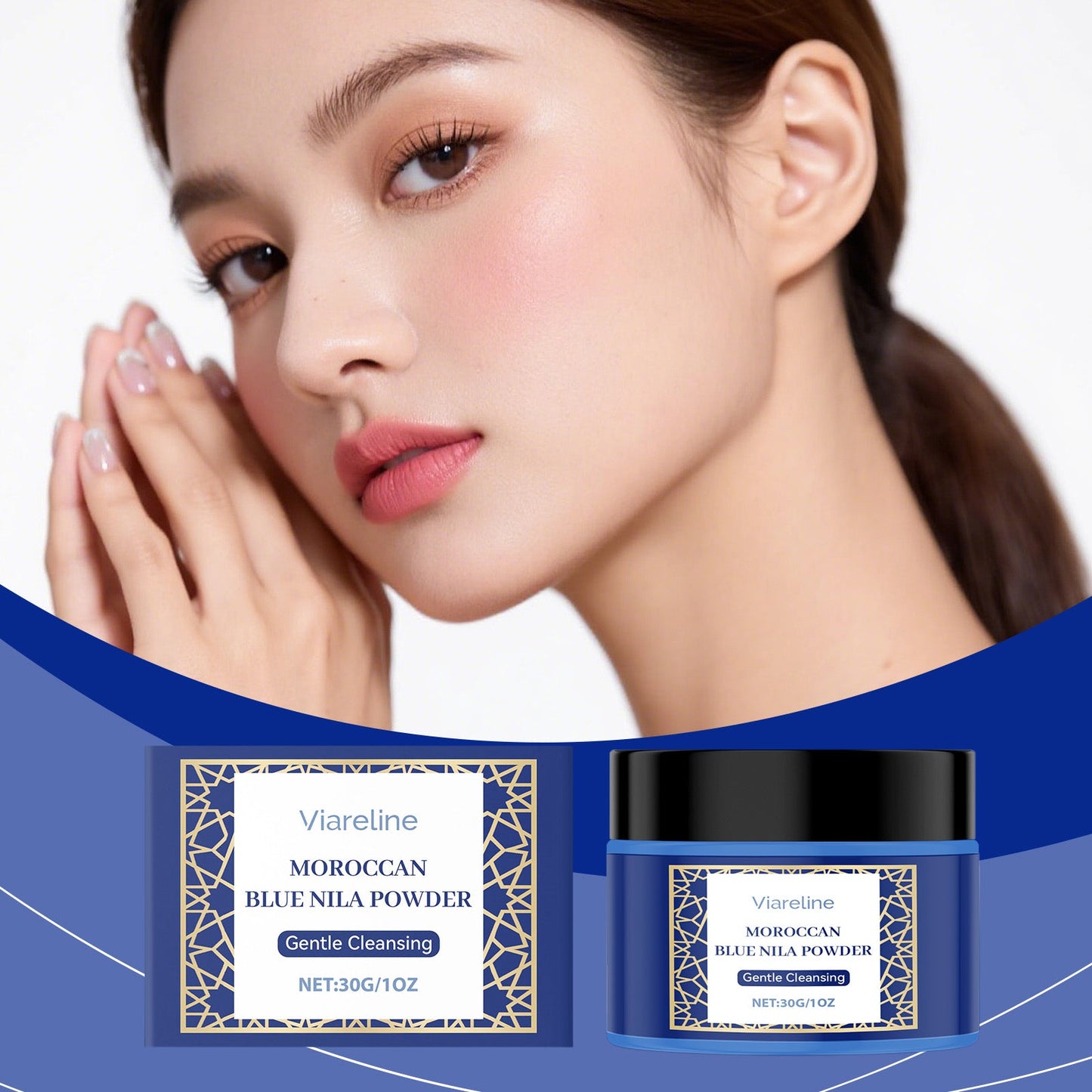 Cleaning And Brightening Facial Mask Powder 30g, 1 Box