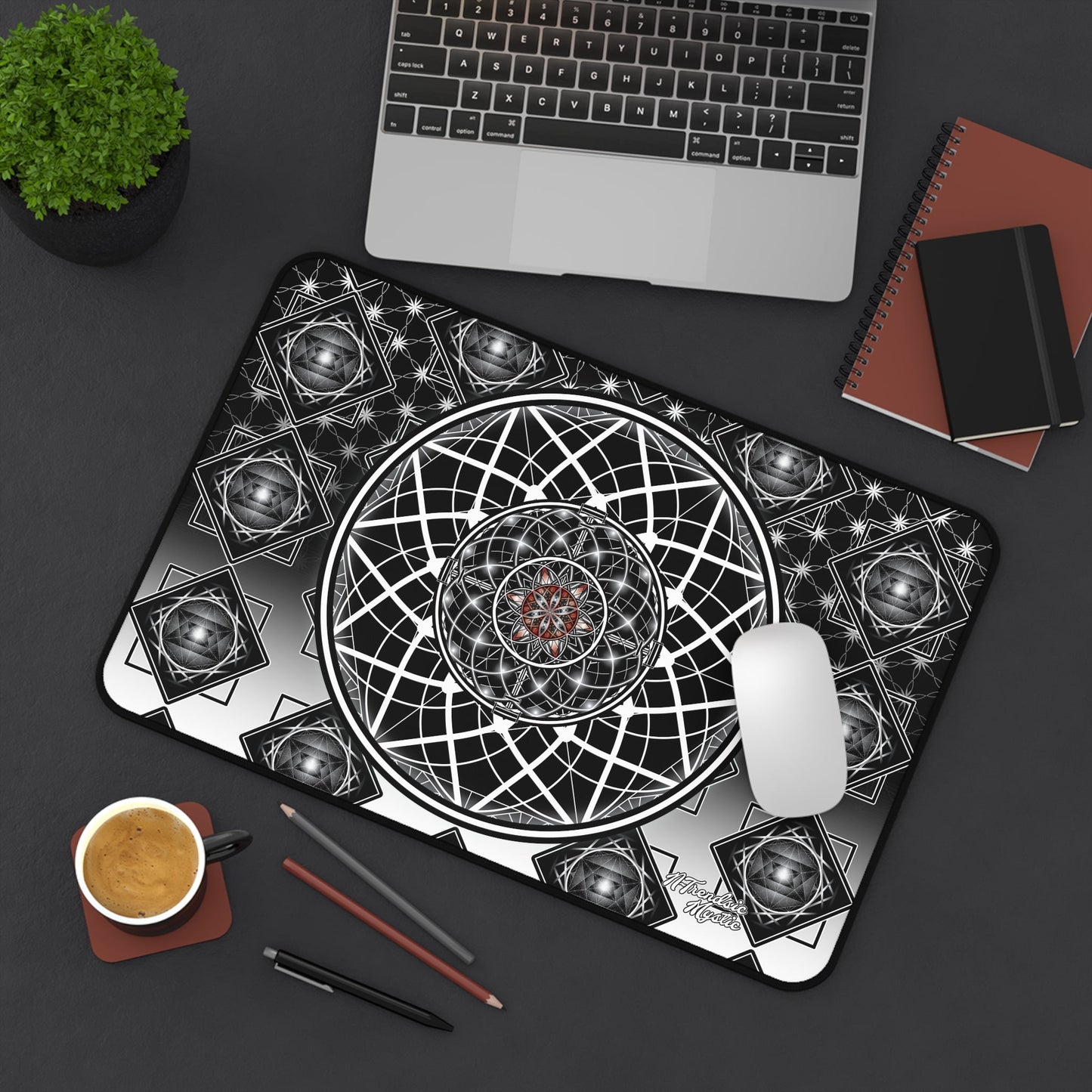 Ascension Grid | Desk Mat