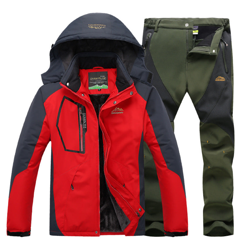 Plush padded jacket
