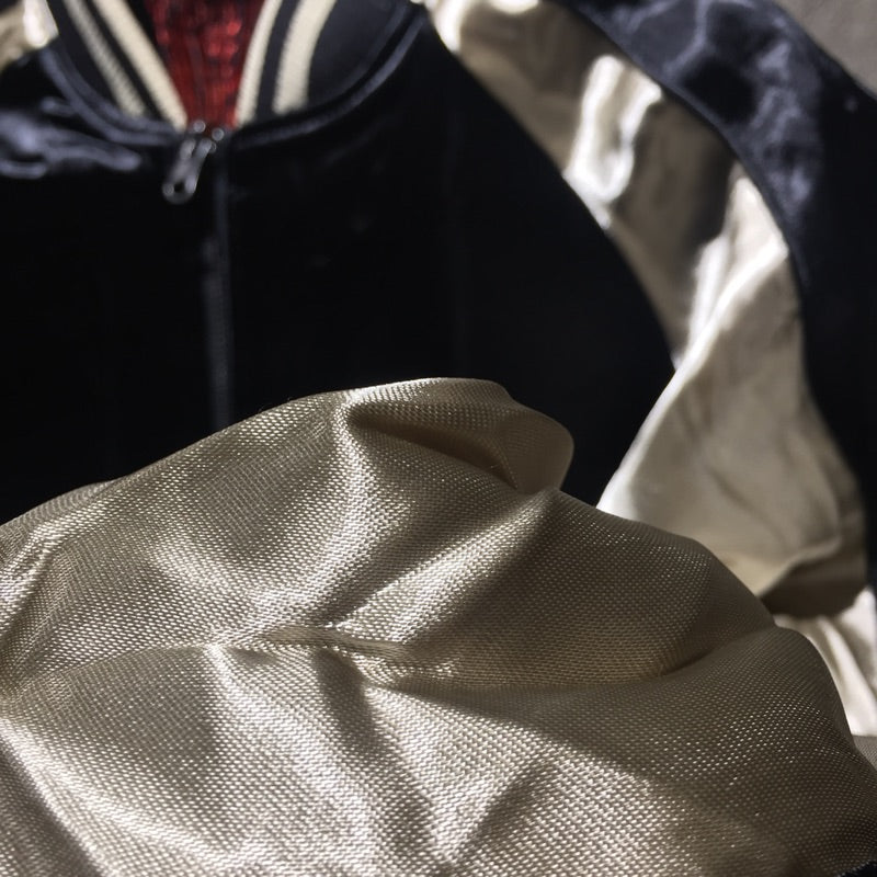 Men's Double-Sided Embroidered Jacket with Four Gods