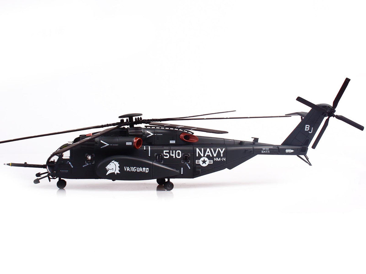 Sikorsky MH-53E Sea Dragon Helicopter "United States Navy Vanguard Tail Number 540" Dark Gray 1/72 Diecast Model by Panzerkampf