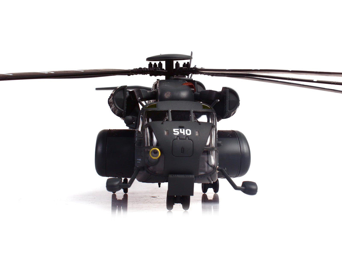 Sikorsky MH-53E Sea Dragon Helicopter "United States Navy Vanguard Tail Number 540" Dark Gray 1/72 Diecast Model by Panzerkampf