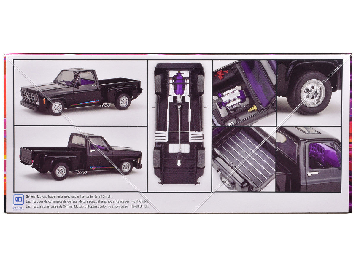 Level 4 Model Kit 1977 Chevrolet Street Pickup Truck 1/25 Scale Model by Revell