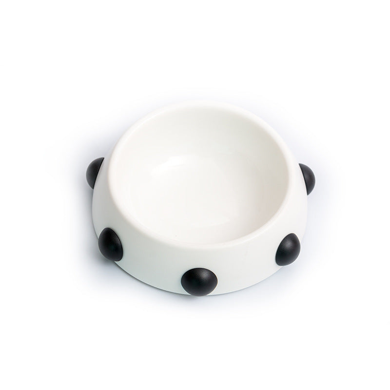 Durable anti slip and anti drop pet dog food bowl