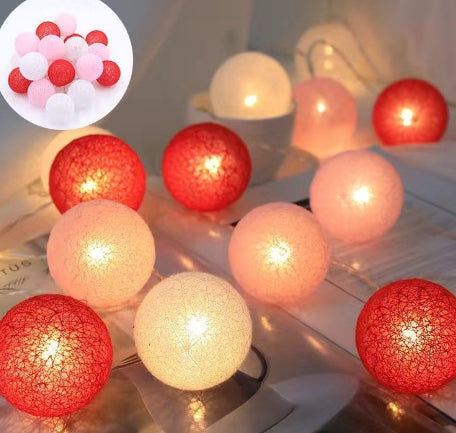 LED Cotton Thread Starry Lanterns