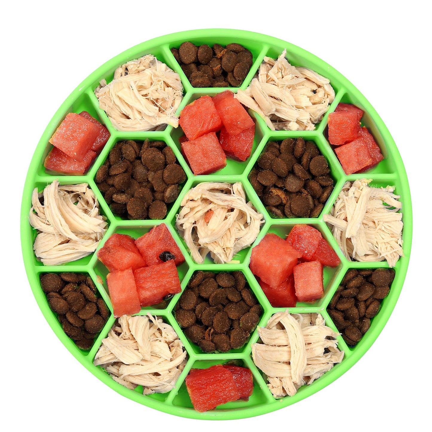 Silica Gel Sucker Honeycomb Eating Bowl