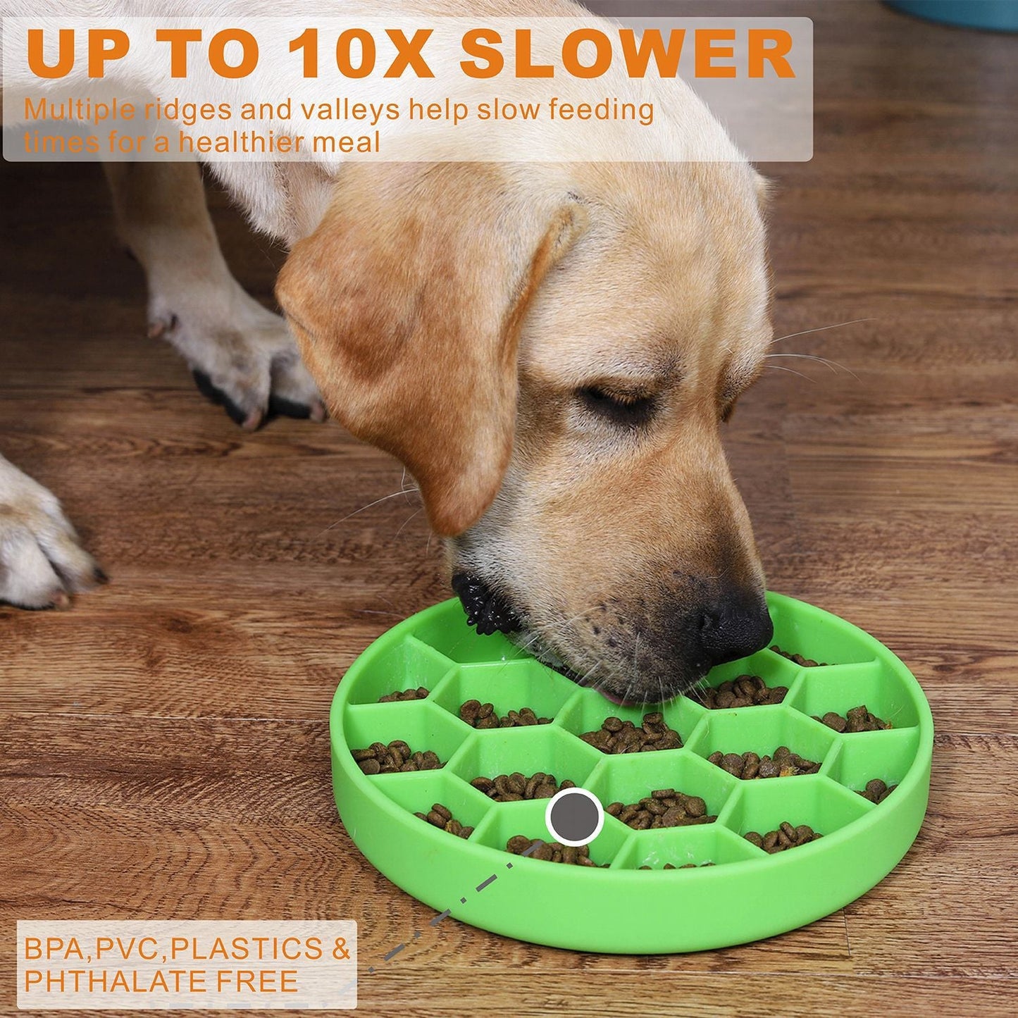Silica Gel Sucker Honeycomb Eating Bowl