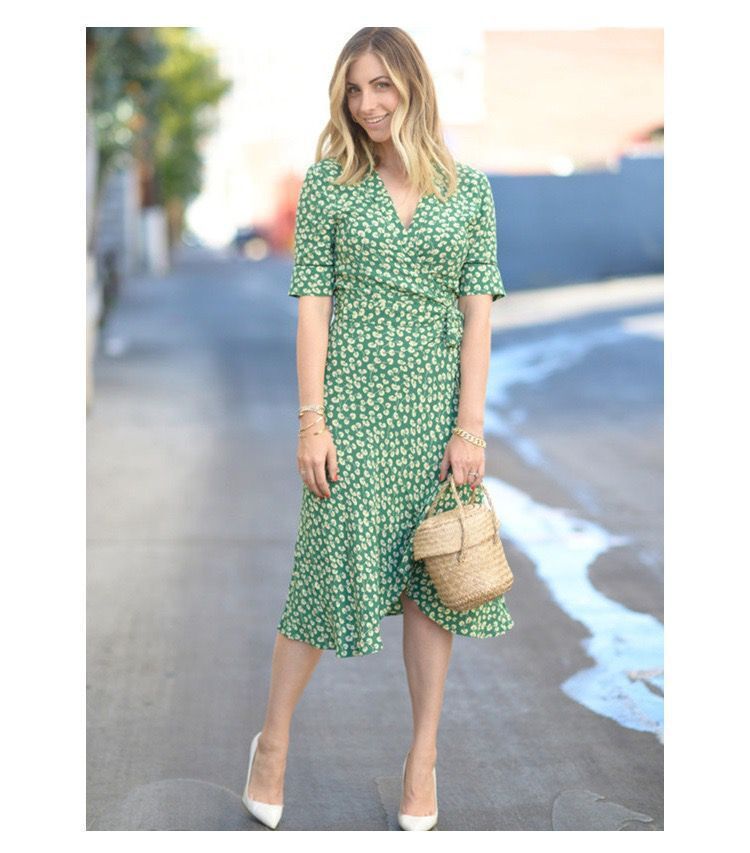 Ladies Temperament French Summer Floral Dress