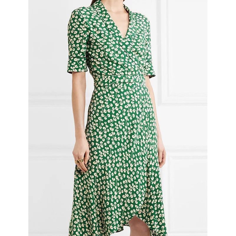Ladies Temperament French Summer Floral Dress