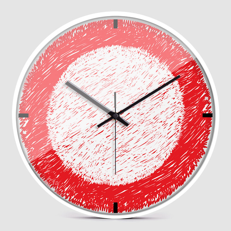 Creative Clock Bedroom Decoration Round Wall Clock