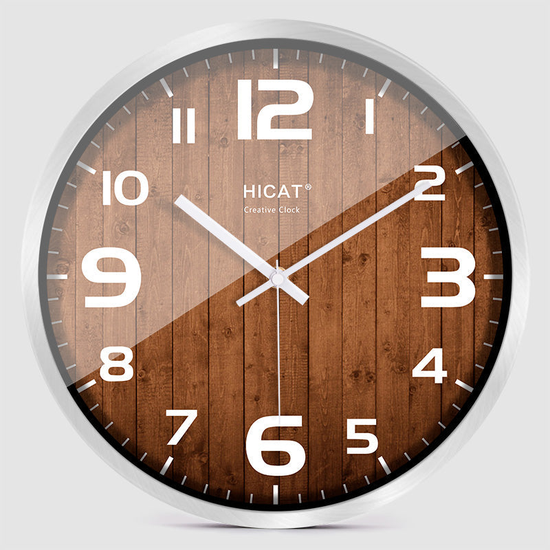 European Style Creative Ultra-Quiet Wall Clock