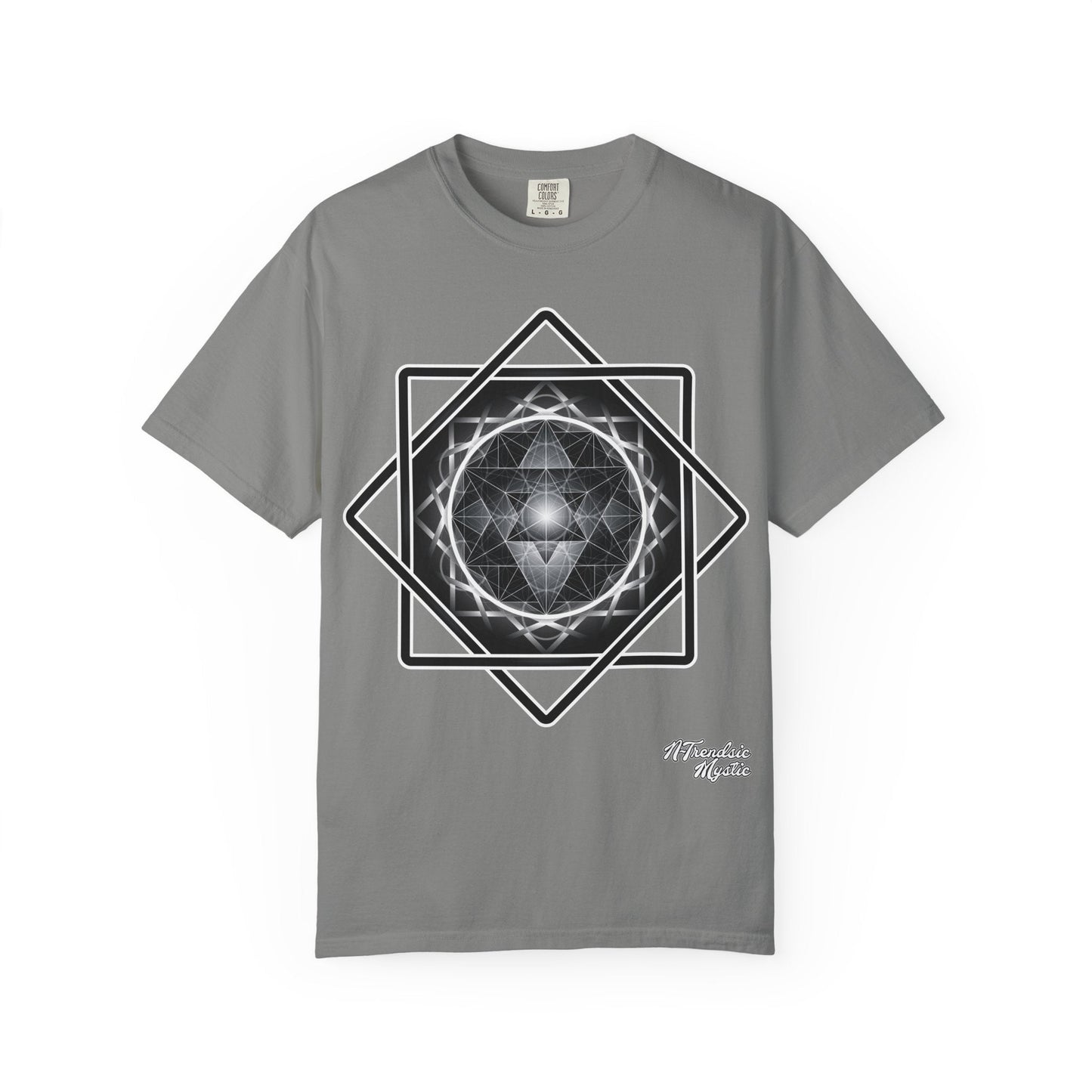 Merkaba Energy Tee – Geometric Art Unisex T-Shirt | Sacred Symbol Shirt | Boho Festival Fashion | Gift for Art Lovers