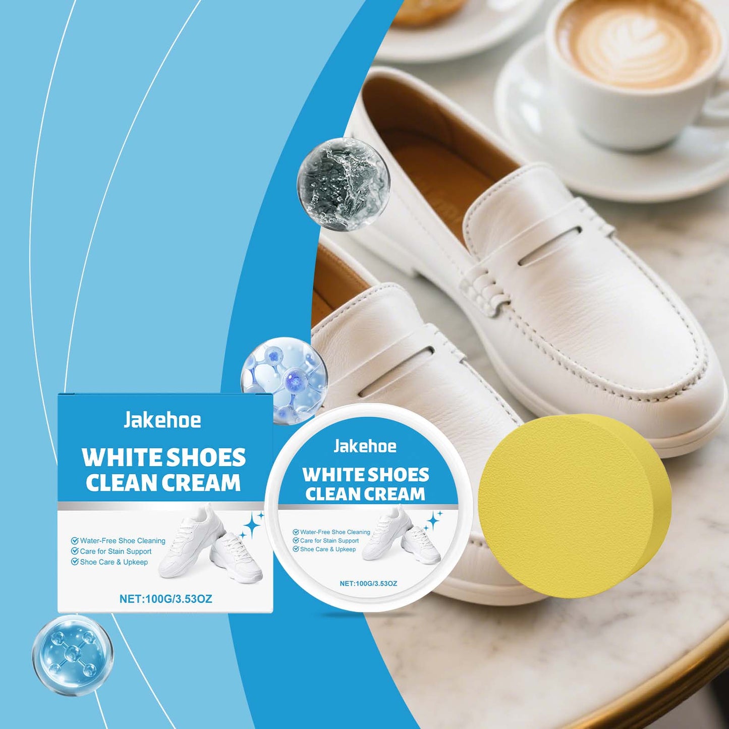 White Shoe Cleaning Cream