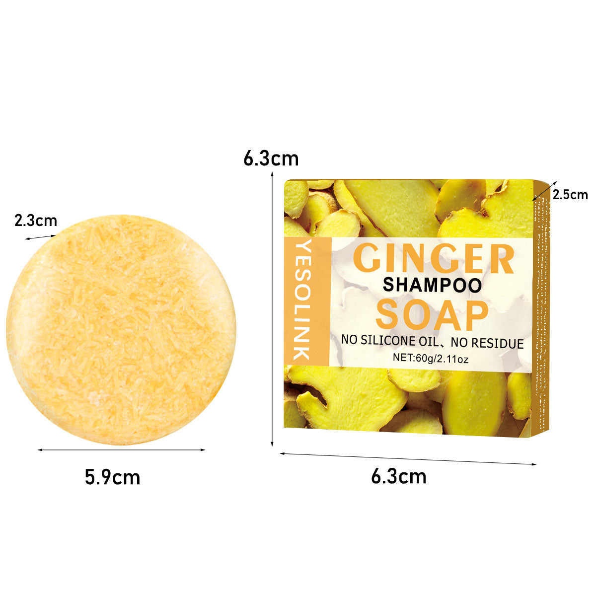 Ginger Shampoo Soap