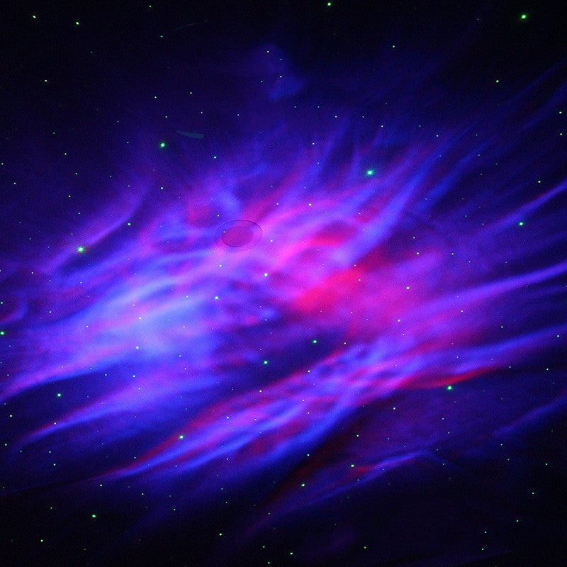 Remote Control Led Rotating Star Projection Lamp