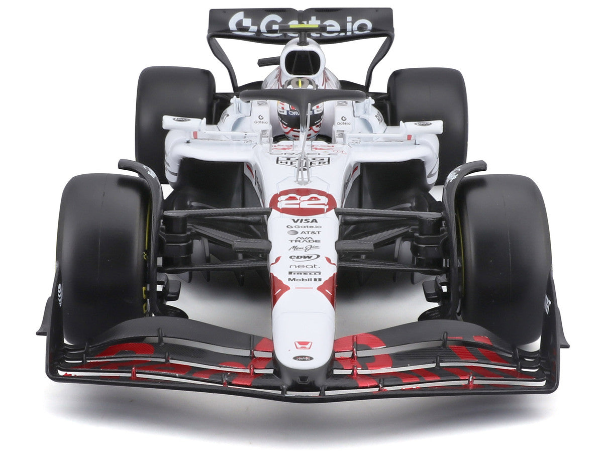 Red Bull Racing RB21 #22 Yuki Tsunoda "Oracle" Formula One F1 "Japanese GP" (2025) "Race" Series 1/18 Diecast Model Car by Bburago