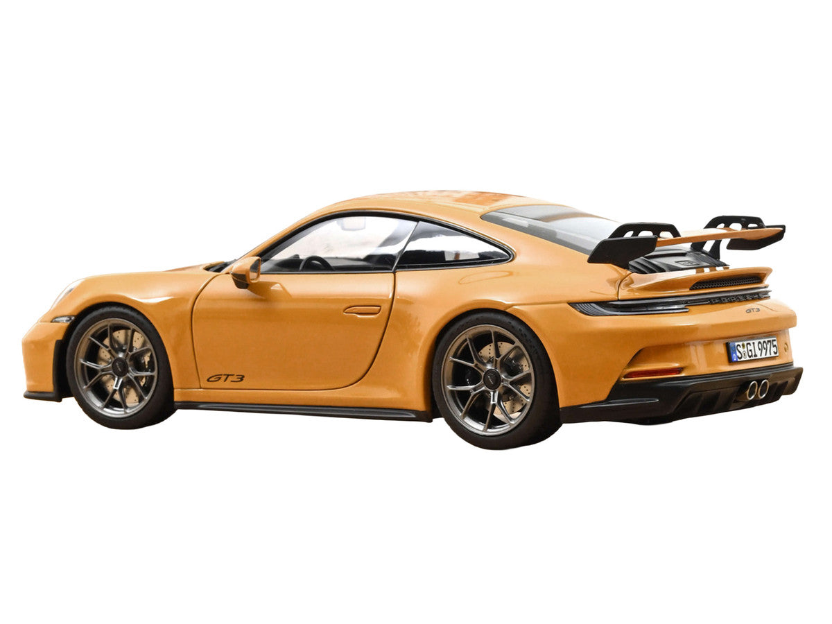 2021 Porsche 911 GT3 Bahama Yellow 1/18 Diecast Model Car by Norev
