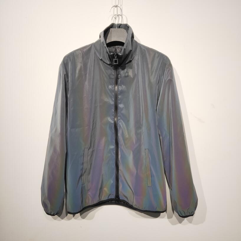 Reflective lapel jacket