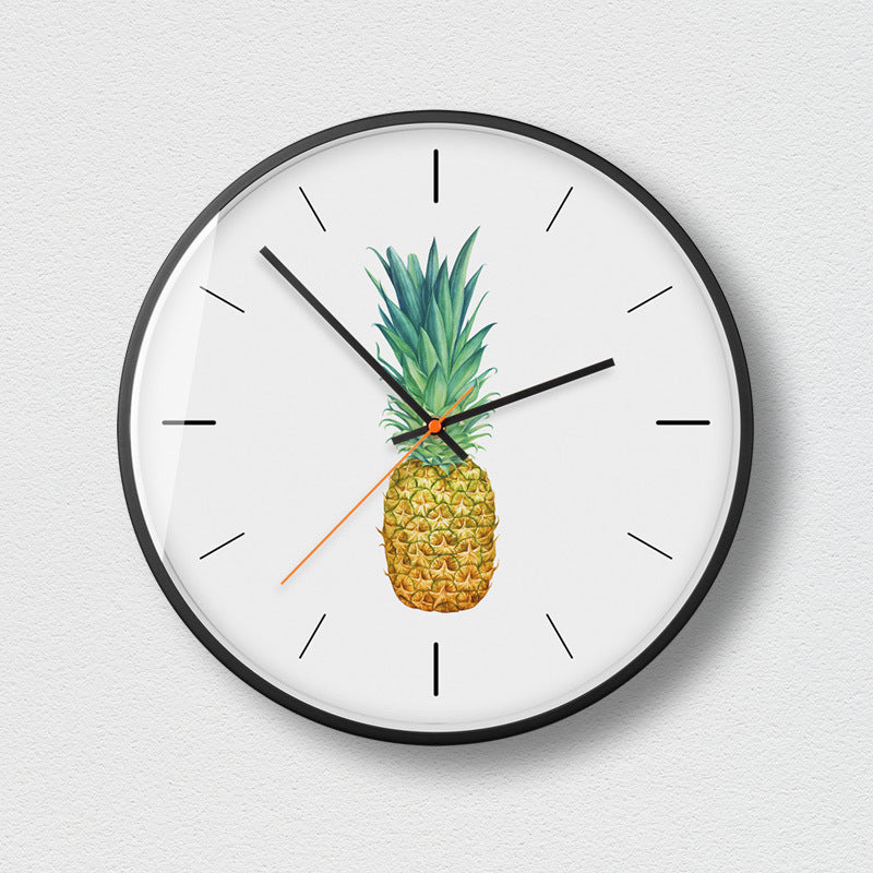 Creative household metal wall clock