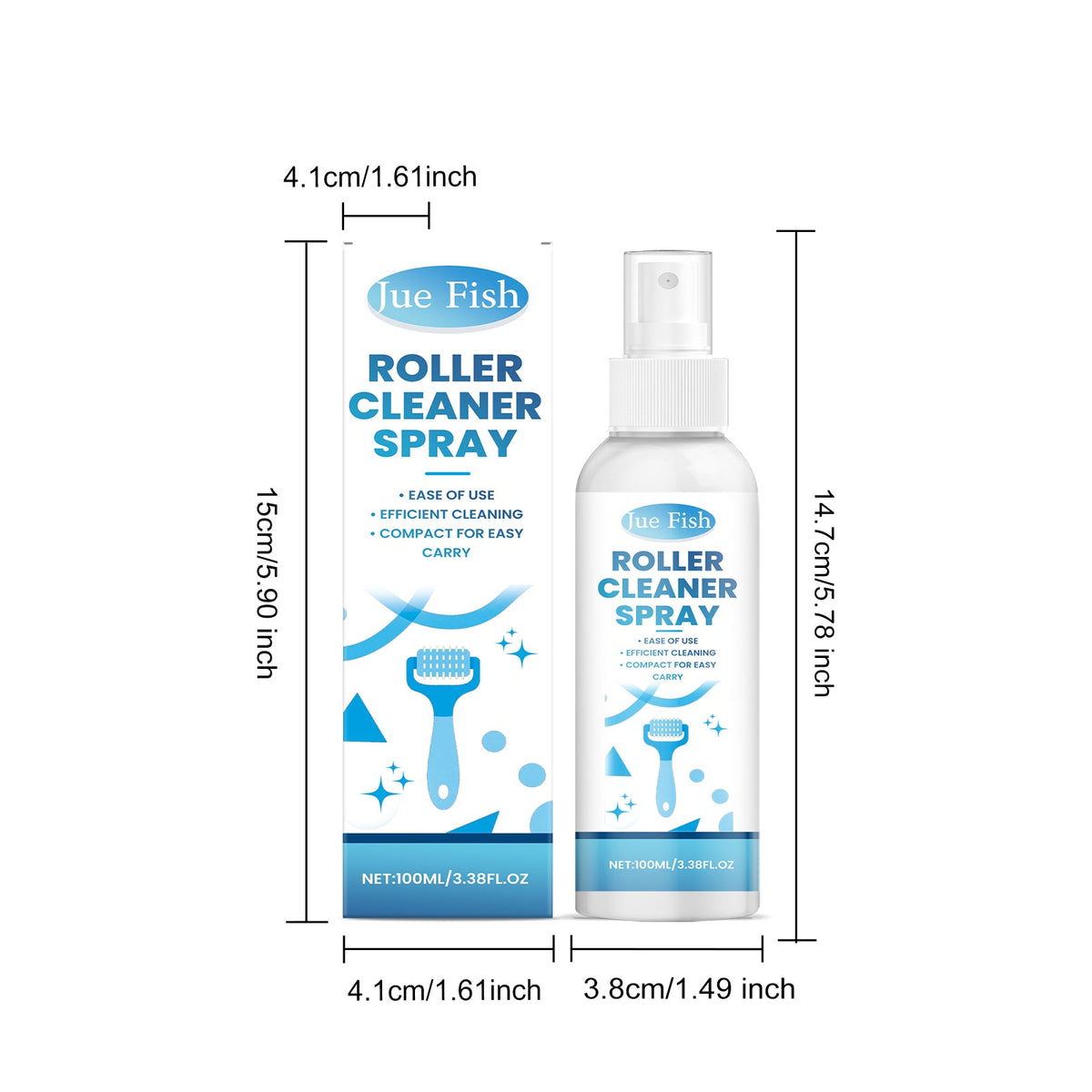 Micro Needle Roller Cleaning Spray