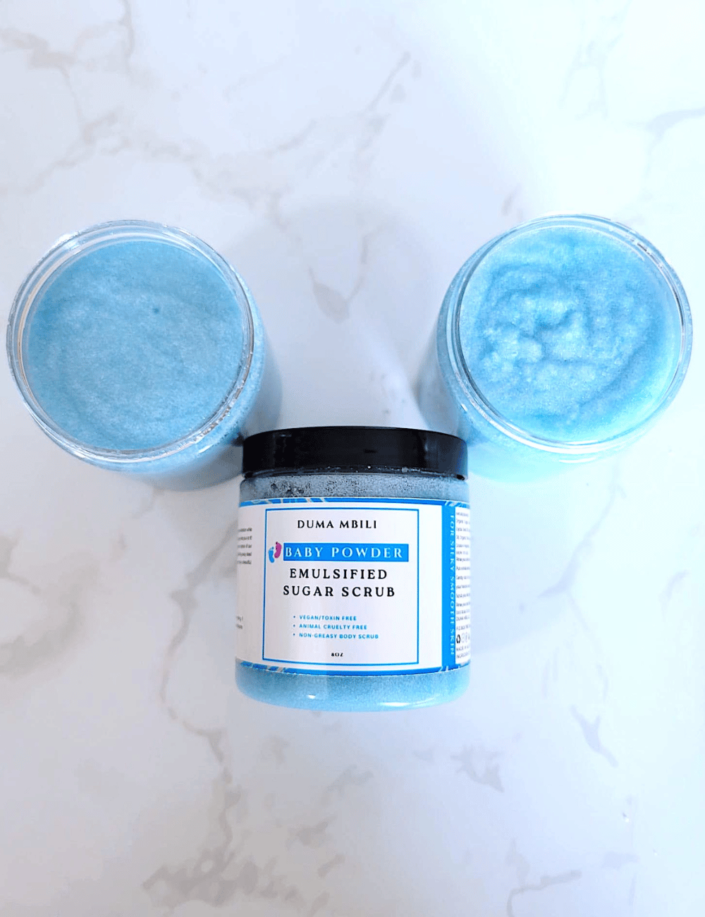 Baby Powder Sugar Scrub